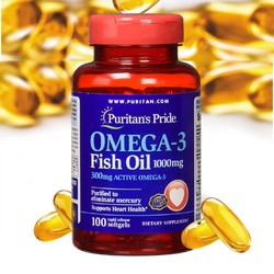 Dầu cá Omega 3 hỗ trợ tim mạch, tăng cường thị lực...
