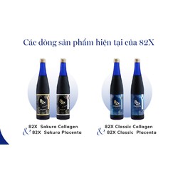 Nước uống Collagen 82x Nhật Bản placenta và classi...