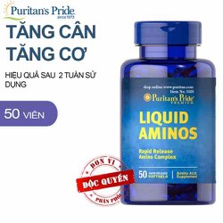 Liquid Aminos Viên uống kích thích ăn ngon, hỗ trợ...