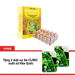 Viên uống bổ sung Vitamin E Omexxel E400 - Tặng 2...