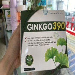 Ginko 390 tăng cường lưu thông máu não hộp 100 viê...