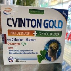 Cvinton Gold Natokinase Ginko biboba hoạt huyết tă...