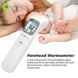 Nhiệt kế hồng ngoại nhiệt kế điện tử đo sữa nước t...