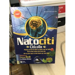 NATOCITI VIÊN UỐNG BỔ NÃO - NGỪA TAI BIẾN