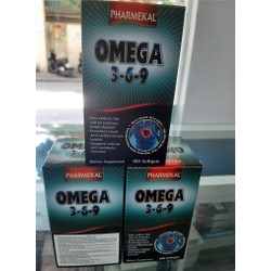 Viên uống dầu cá O me ga 3-6- 9 Pharmekal 100 viên...