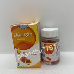 DẦU GẤC ISOPHARCO – GẤC NGUYÊN CHẤT BỔ SUNG THÊM D...