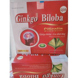 Ginkgo biloba 240mg hoạt huyết dưỡng não hộp 10 vỉ...