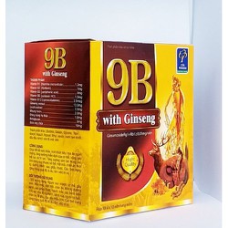 Vitamin 9B ginseng bổ khỏe giảm tê bì chân tay hộp...