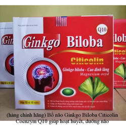 (hàng chính hãng) Bổ não Ginkgo Biloba Citicolin C...