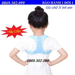 Đai Chống Gù Lưng Chữ X Dành Cho Trẻ Em