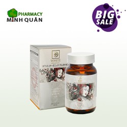 VIÊN TRẮNG DA HẾT M WHITE ORGANIC GLUTATHIONE NHẬT