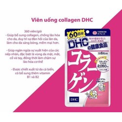 Viên Uống Collagen DHC Nhật Bản 360 viên / 60 ngày