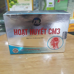 Hoạt huyết CM3 hộp 30 viên Phúc Vinh