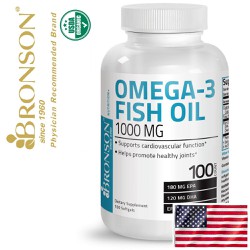 Organic Vitamin Omega3 - 1000mg - 100 viên Mỹ - Bổ...