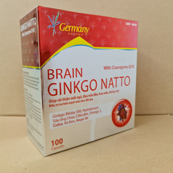 HOẠT HUYẾT DƯỠNG NÃO BRAIN GINKGO NATTO 100 Viên G...
