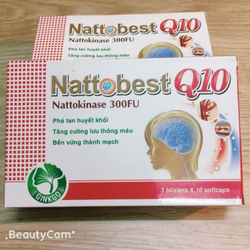 Viên uống Nattobest Q10 phòng ngừa tai biến mạch m...