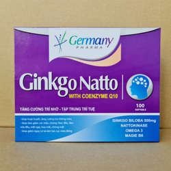 GINKGO NATTO with coenzyme Q10 hoạt huyết dưỡng nã...