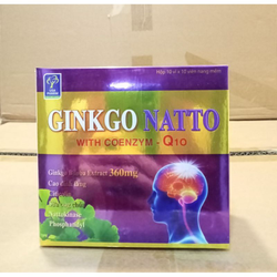 GINKGO NATTO COENZYM Q10, GIÚP TĂNG CƯỜNG LƯU THÔN...
