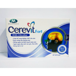 Cerevit Fort Tăng cường lưu thông máu, hoạt huyết...