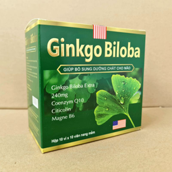 Hoạt huyết dưỡng não Ginkgo Biloba 240mg giúp bổ s...