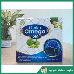 Thực phẩm bảo vệ sức khỏe Ginko Omega-Q10 [DS Nguy...