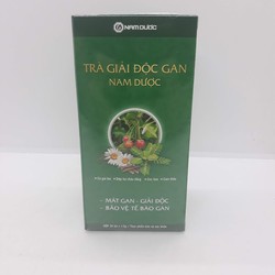 TRÀ GIẢI ĐỘC GAN NAM DƯỢC MẪU MỚI Giúp bổ gan, tha...