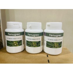 Viên uống lợi sữa, tăng cân Fenugrec – 100 viên củ...