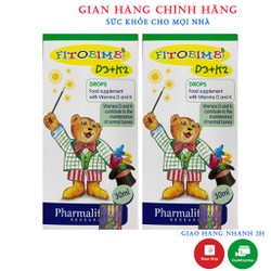 Fitobimbi D3+K2.Bổ Sung Vitamin D3K2 Giúp Hấp Thụ...