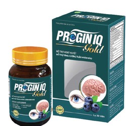 Viên uống PROGIN IQ GOLD hỗ trợ tăng cường tuần ho...