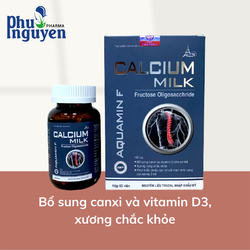 Bổ sung canxi, xương chắc khỏe, phát triển chiều c...