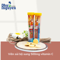 FOVI-C Sủi C bổ sung đến 500mg vitamin C tăng sức...