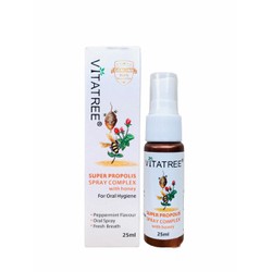 XỊT HỌNG NGỪA HO KEO ONG VITATREE 25ML - NK ÚC