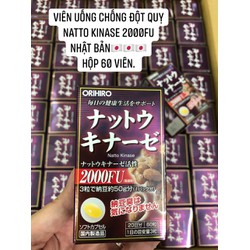 Viên uống hỗ trợ tai biến Orihiro Nattokinase 2000...