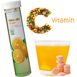 20 Viên - Sủi Vitamin C Hương Cam