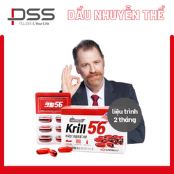 Dầu nhuyễn thể KRILL 56 cao cấp - Red Omega 3 - 2...