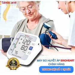 Máy đo huyết áp bắp tay tự động giọng nói tiếng vi...