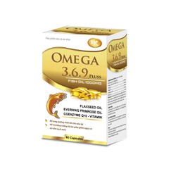 Viên Uống O.me.ga 3.6.9 Giúp cung cấp các chất chố...