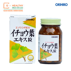 Viên Uống Bổ Não ORIHIRO GINKGO BILOBA 240 Viên [C...