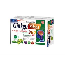 Viên uống An Dưỡng Não Ginkgo Biloba 360 - Giảm đa...