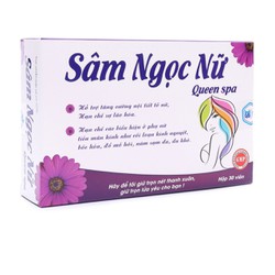 SÂM NGỌC NỮ Queen Spa - Tăng nội tiết tố nữ, 100%...