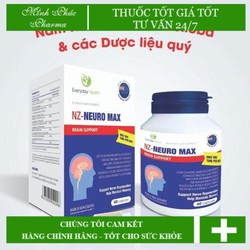 [CHÍNH HÃNG] Viên uống bổ não NZ Neuro Max, tăng c...
