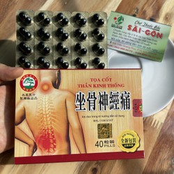Tọa Cốt Thần Kinh Thống Loại Xịn 40 viên