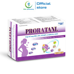 Proratanl bổ sung DHA, EPA, vitamin tổng hợp và kh...