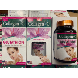 (Chính Hãng) Viên uống đẹp da Collagen +C giảm t...
