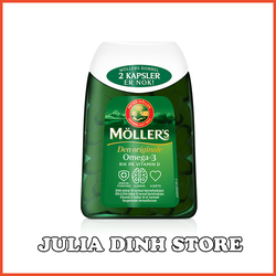 Dầu cá Omega-3 DHA Mollers Dobbel Nauy (Den Origin...