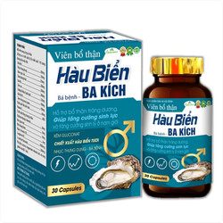 Viên Bổ Thận Hàu Biển Ba Kích - GIúp Bổ Thận, Trán...