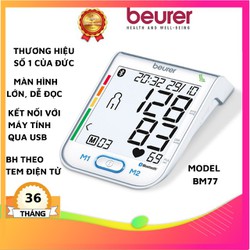 Máy đo huyết áp bắp tay tự động Beurer BM77, máy đ...