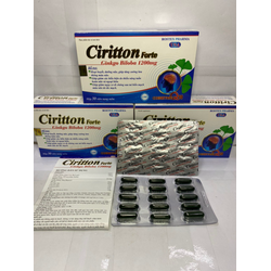 Hoạt huyết dưỡng não Ciritton Fort Ginkgo Biloba 1...