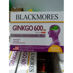 Viên uống bổ não Blackmore Ginkgo 600mg hộp 100v