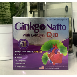 (Chính Hãng) Ginkgo natto Coenzym Q10 - giúp tăn...